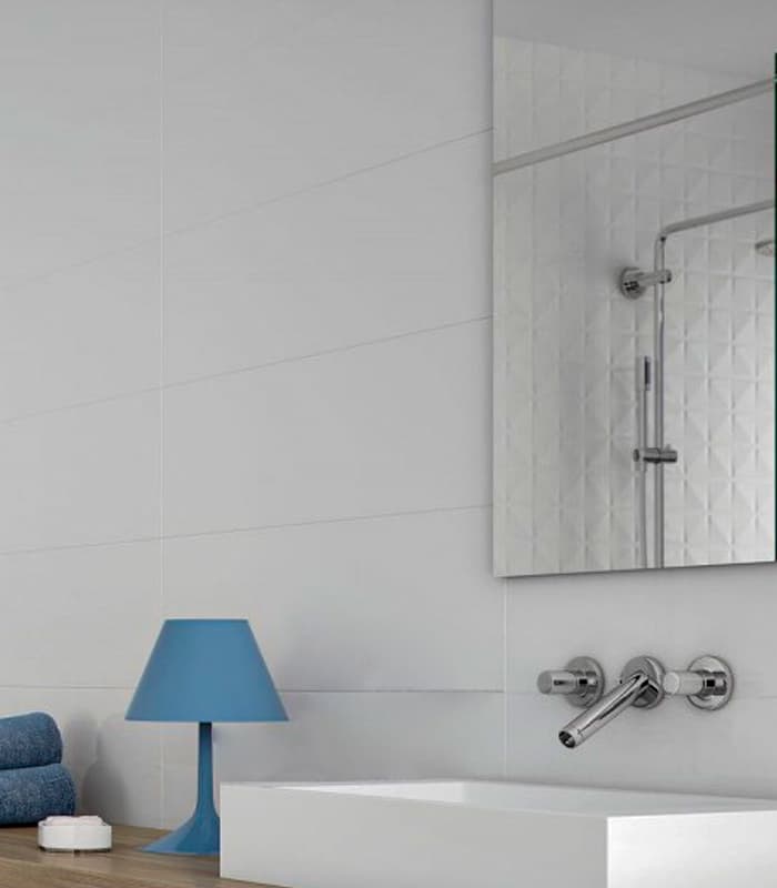 CERAMICA DK SOLID WHITE MATE (25x60) 1.05 MT