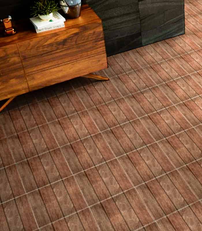 CERAMICA TRENTINO SEIKE MARRON 40x40 UNIF. 2MT