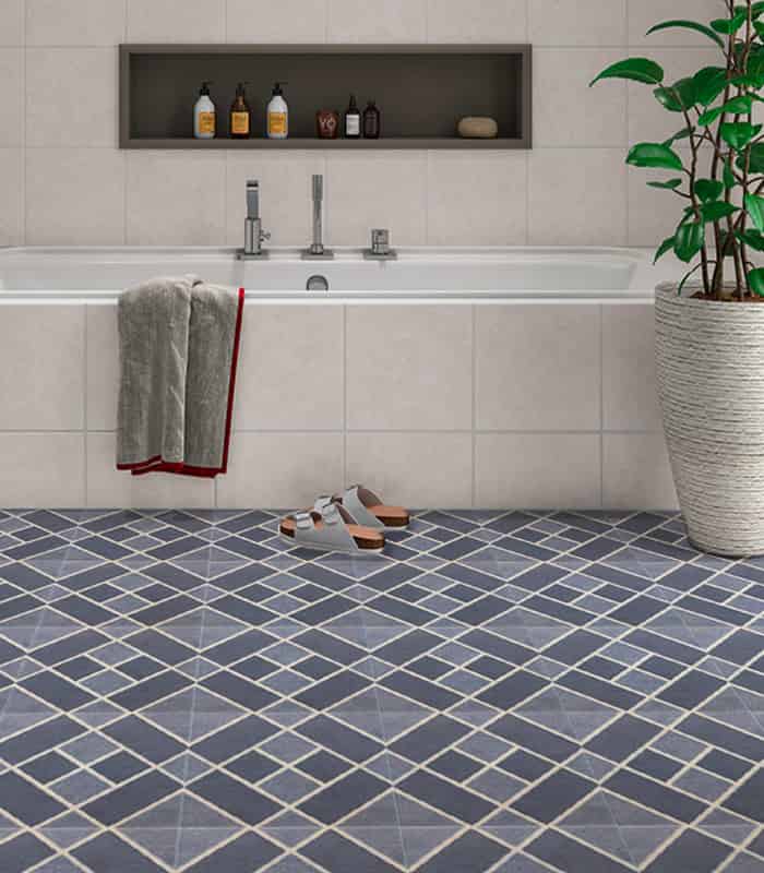 CERAMICA TRENTINO BASALTINA AZUL 31x31 UNIF. 2MT 