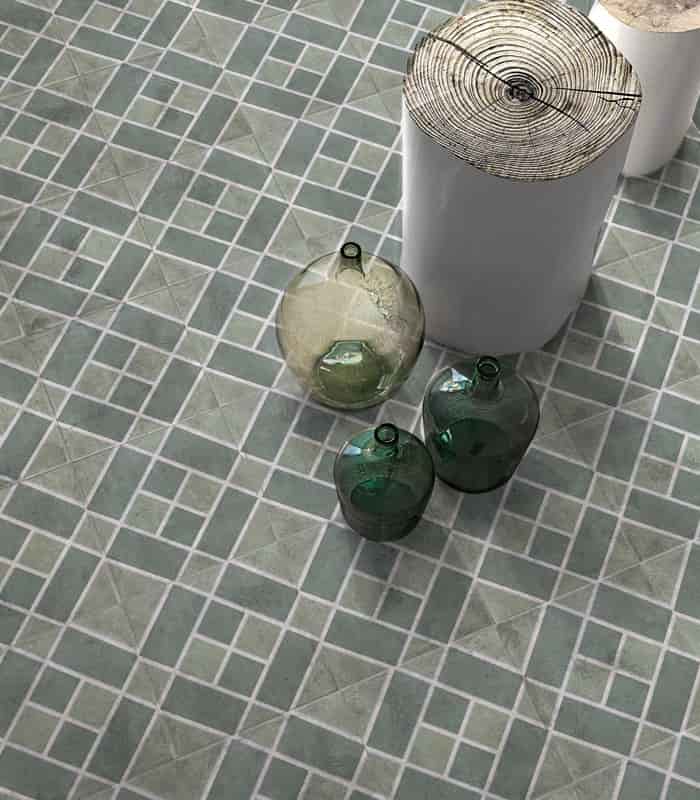 CERAMICA TRENTINO BASALTINA VERDE 31x31 UNIF. 2MT 