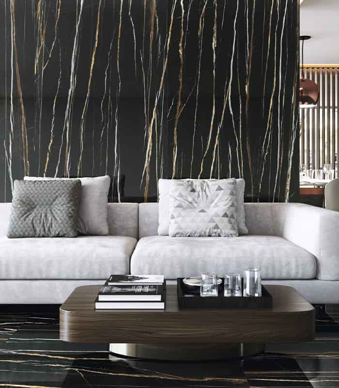 PORCELANATO DAREN NOIR PULIDO (120*260) 3.12M2 (xG)