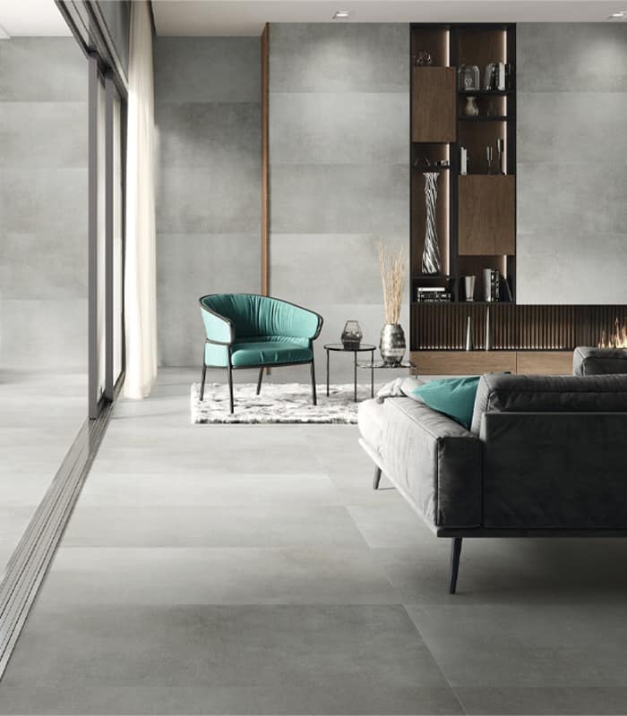 PORCELANAT BENAD  BETONHOME PEARL RECT (60*120) 1.44M2 (NF) 