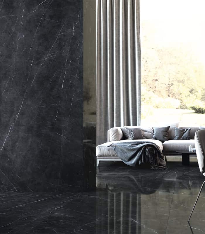 PORCELANATO TESSINO BLACK PULIDO REC (60*120) 1.44M2 ( xP)