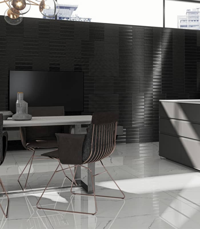 PORCELANATO PORT SENSORIAL LINE BK MATTE  (33.3*100) 1 M2 ( 01051101)