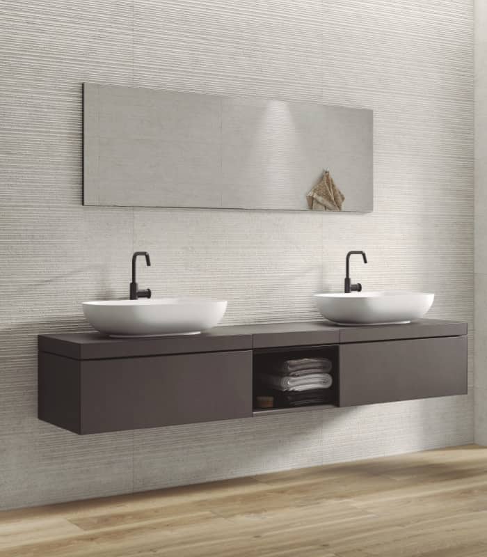 PORCELANATO VENETO WHITE RECT MAT (31.6*100) 1.58 M2 (F12)