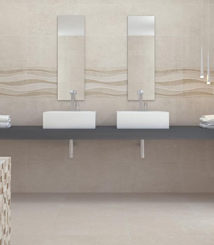 CERAMICA  AT ONDAS BADEM PERLA  (33.3x55 ) 1.84MT