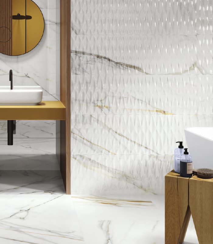 PORCELANATO COLK IRIS GOLD WHITE RECT BLL (31.60*100) 1.58 M2 