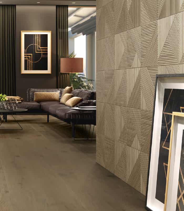 PORCELANATO COLK TANGRAM WALNUT RECT MAT (31.6*100) 1.58 M2 (F22)