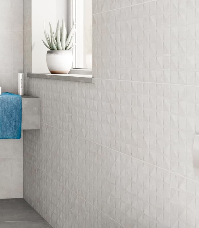 CERAMICA  AT RLV GAIA BLANCO (33.3x55 ) 1.84 MT