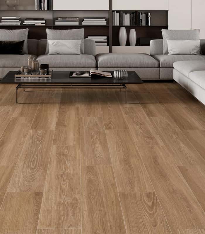 PORCELANATO ES. NERA ROBLE (25*150) (MUEST) 