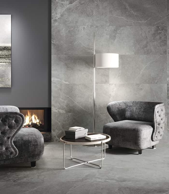 PORCELANATO PZS PANEL REGENSTONE GREY RECTIFIC (60*120) 