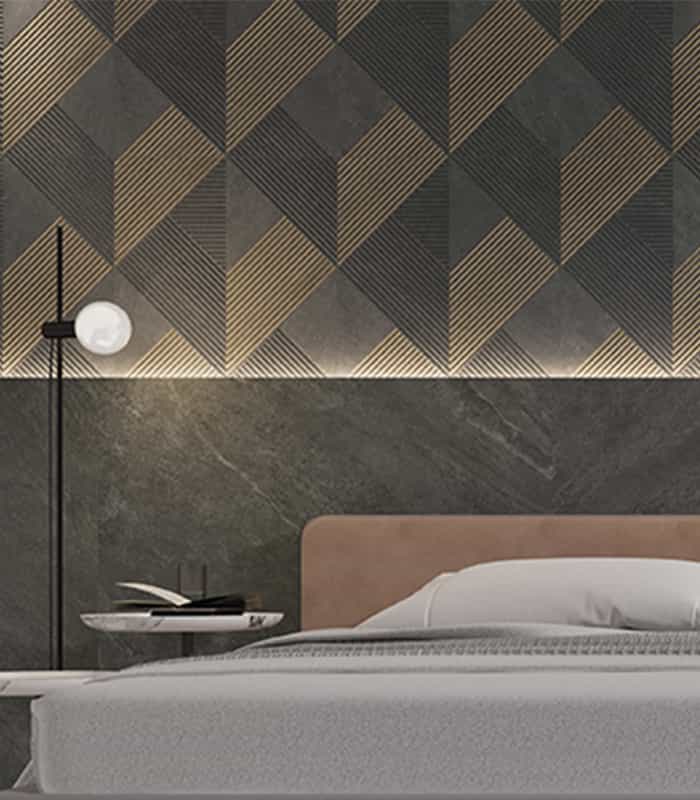 PORCELANATO MONTE ETNA DECOR BK MIx MATTE (60*60) (02052102)