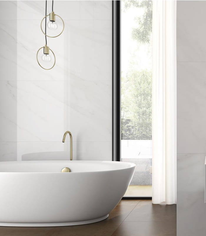 PORCELANATO LENCI BLANCO BRILLO (90*180) 1.62 MT (YMJ7)