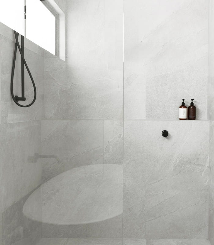 PORCELANATO  RIVER WHITE BRILLANTE. STD (60x120) 1.44 mt
