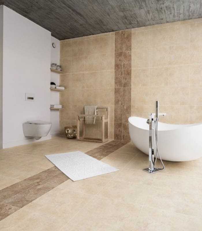 PORCELANATO  RAPOLANO BEIGE SATINADO RECT. (60*60) 1.44 MT