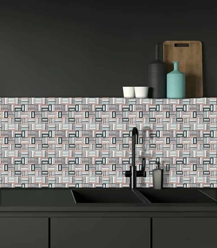 MOSAICO TIME SILVER  12 UN 