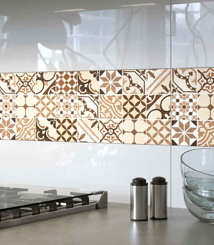 CENEFA  PUZZLE MARRON