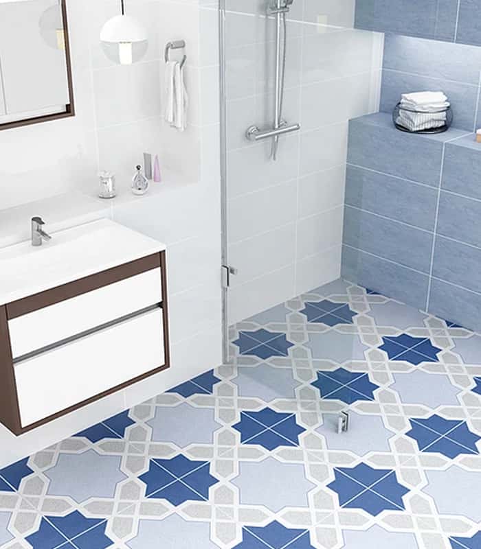 CERAMICA MAKI AZUL ( 40x40)  1.76MT                                        