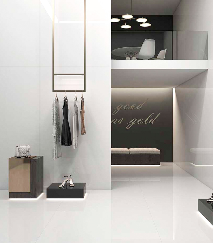 PORCELANATO CAT SUPER WHITE HG (80*80) 1.92M2                                   