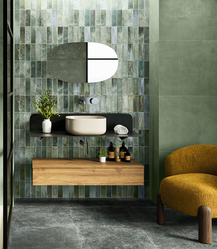 CERAMICA PAM ARTLINE AQUA (31.6*60) MUESTRA                                     