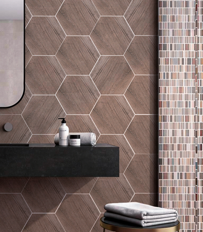 CERAMICA PAM HE CR ROVERE BARK (19.8*22.8) MUESTRA                              