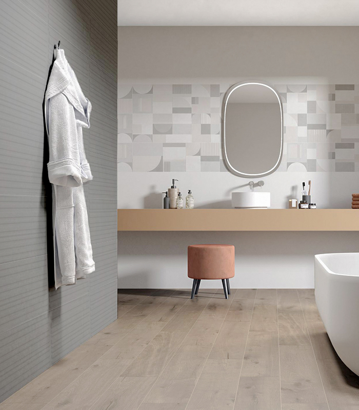 CERAMICA PAM RLV ESSENZA PERLA (30*90) MUESTRA                                  