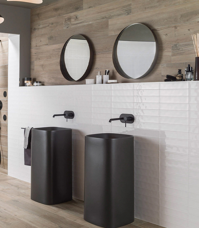 CERAMICA PAM RVTO MAYOLICA BLANCO (7.5*30) MUESTRA                              