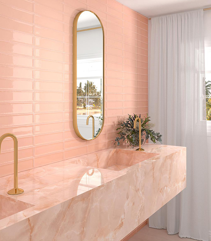 CERAMICA PAM RVTO SPRING CARMIN (7.5*30) MUESTRA                                