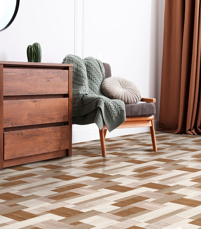 CERAMICA CSL MADERA LARA NUEZ (45*45) 2.08 MT                                   