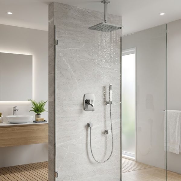 NIZA MONOMANDO PARA DUCHA SIN REG. CROMO