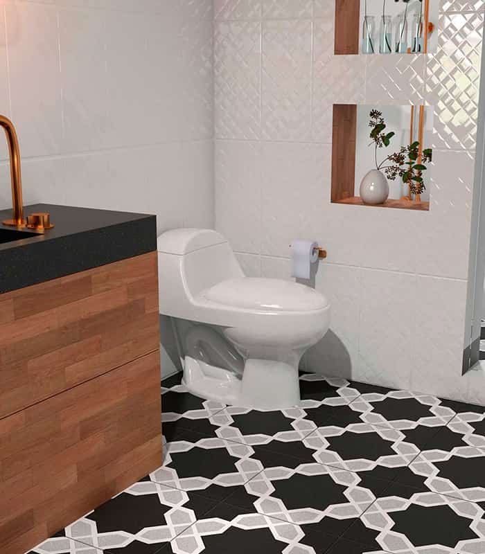 CERAMICA MAKI MIx ( 40x40)  1.76MT                                         