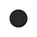 LAVABO CUBA REDONDA DE APOIO 40 CM-ÉBANO FC (L.12040.94)                        