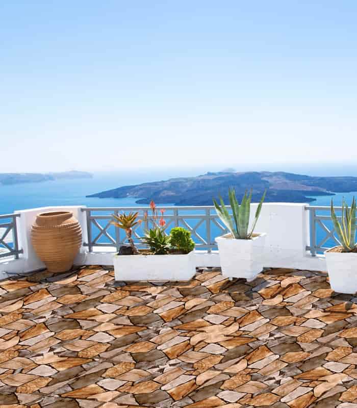 CERAMICA CSL GAETANO COLOR ( 45*45) 2.08 MT