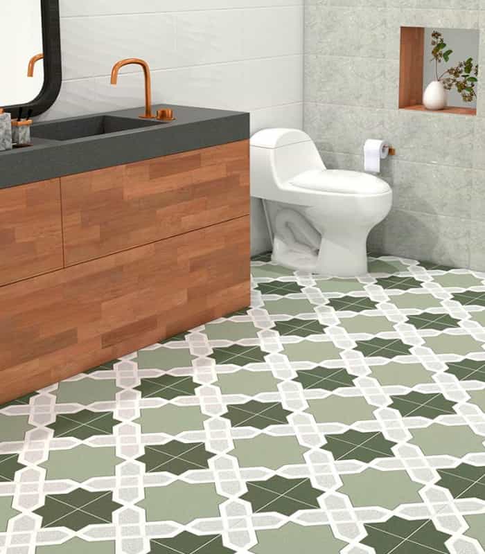 CERAMICA MAKI VERDE  ( 40x40)  1.76MT                                      