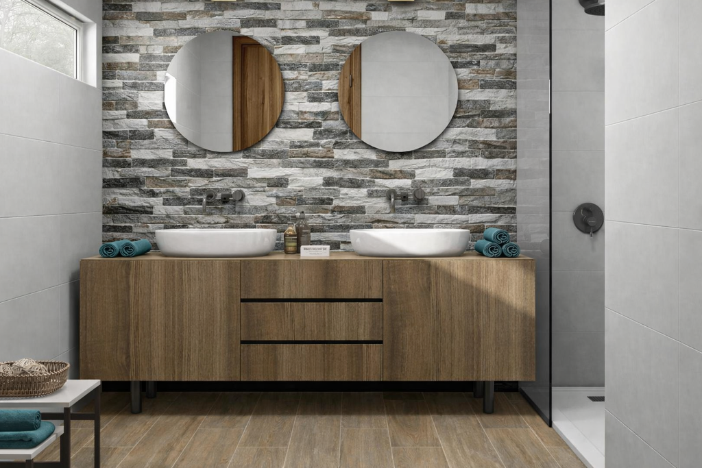 CERAMICA BEST TEIDE GREY (25*50) 1.88 M2 (Y1B)