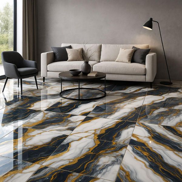 CERAMICA SL 60*60 LUNA BLACK 2.58 M2