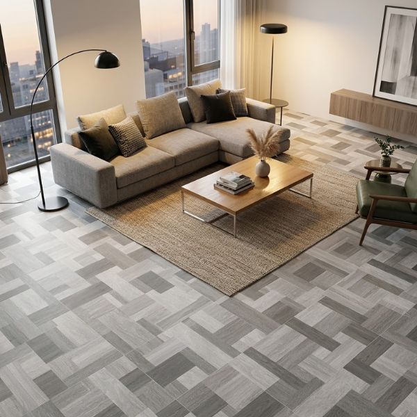 CERAMICA CSL MADERA LARA GRIS C1 (45*45) 2.29 M2