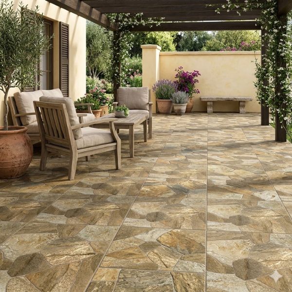 CERAMICA EMB MOLEDO BROWN C1 (RT60525) (60*60) 2.52 MT