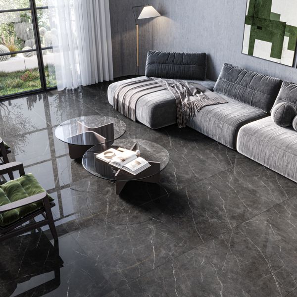SEMIGRES PORCELANICO LUM NERO CAPRESSI POL C1 (75*75) 2.81 MT2