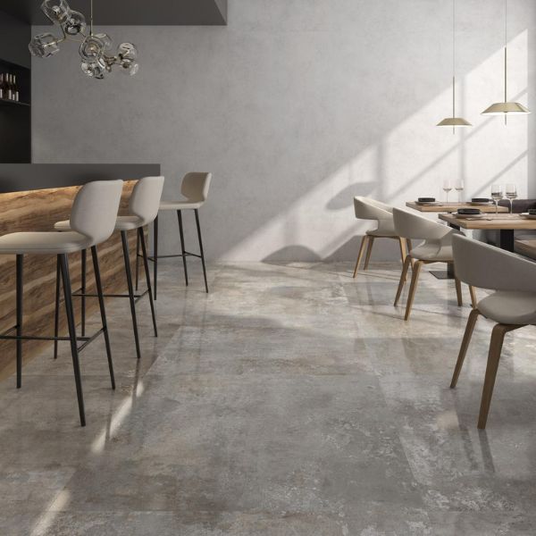 PORCELANATO PAM RUSTY METAL SILVER (60*120) 1.44 M2 (J1)