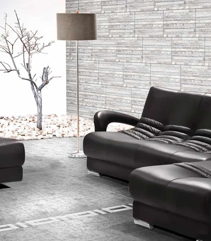 CERAMICA  FACHALETA ROMANCE GRIS ( 27x45) 1.70 MT