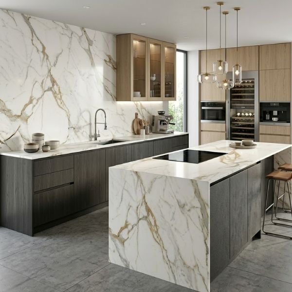 PORCELANATO TREN STATUARIO GOLD (80*240) 1.92 M2
