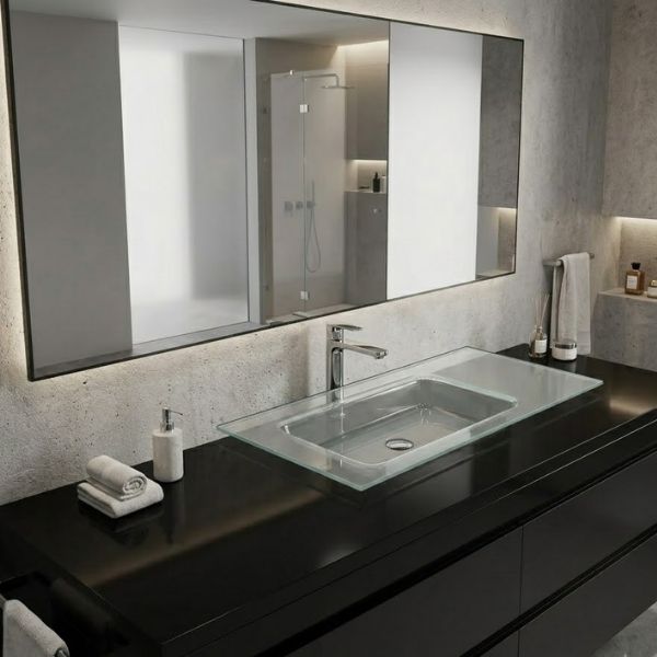PORCELANATO TREN PIANO BLACK C1 HG (80*240) 1.92 MT2