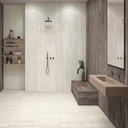 SEMIGRES LUME TRAVERTINO BIANCO POL C1 (45*89) 2.37 M2