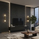 PORC LAM I NATURALI ARDESIA NERO A SPACCO B214B C1 5MM (120*300) 3.60 M2