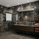 PORCELANATO TREN  LUCID BLACK HG C1  (60*120) 1.44 M2 (68CJ*P)