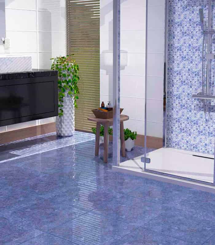 CERAMICA ACUARELA AZUL (40x40)  1.76MT                                     