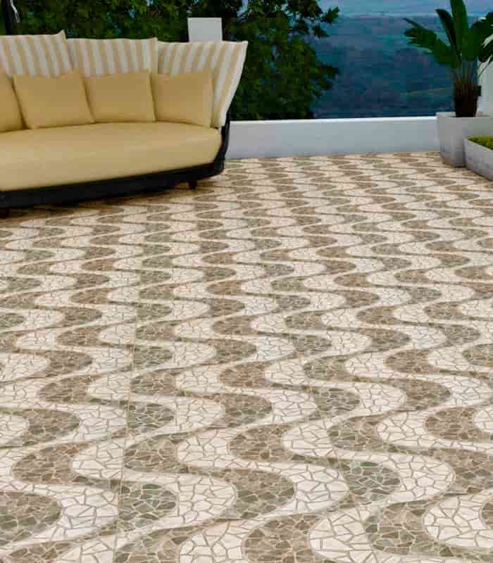 CERAMICA EMB BREEZE BEIGE (451062) (45*45) 2.08 M2