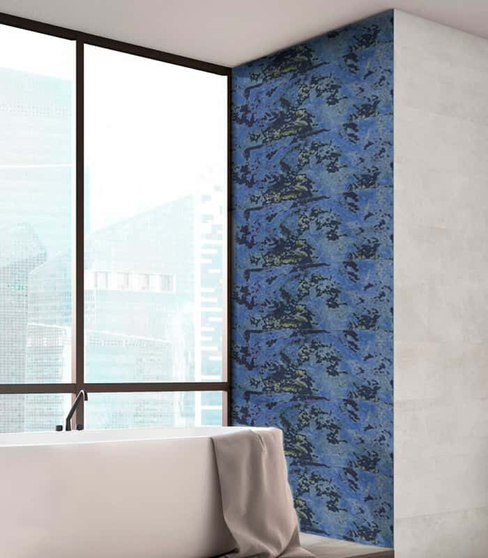 CERAMICA  CYRENE AZUL ( 25*75)