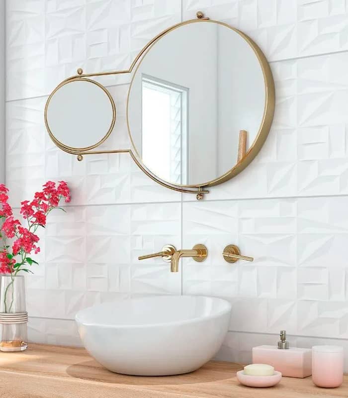 CERAMICA  MENFI BIANCO PLUS (37*74) 1.95 MT